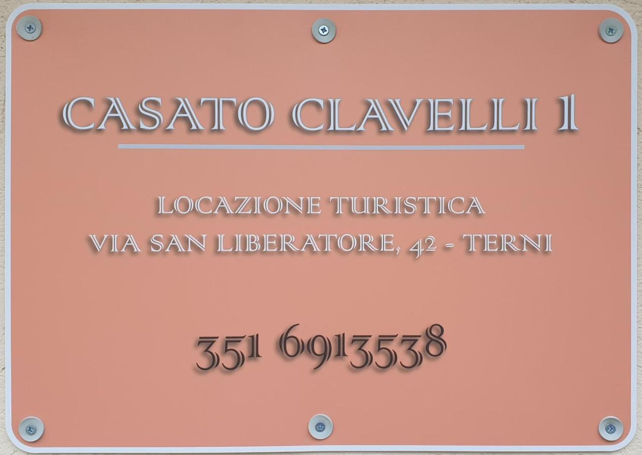 Вилла Casato Clavelli 1 Collestatte Экстерьер фото