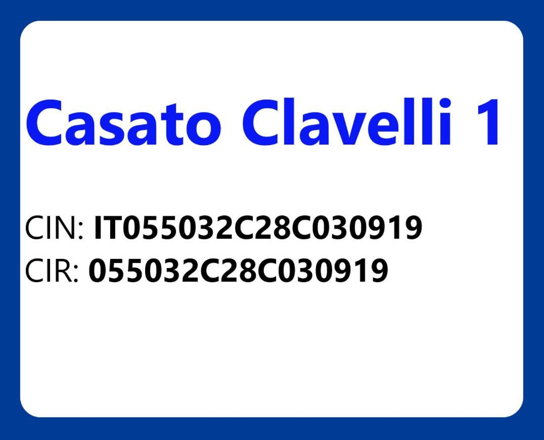 Вилла Casato Clavelli 1 Collestatte Экстерьер фото
